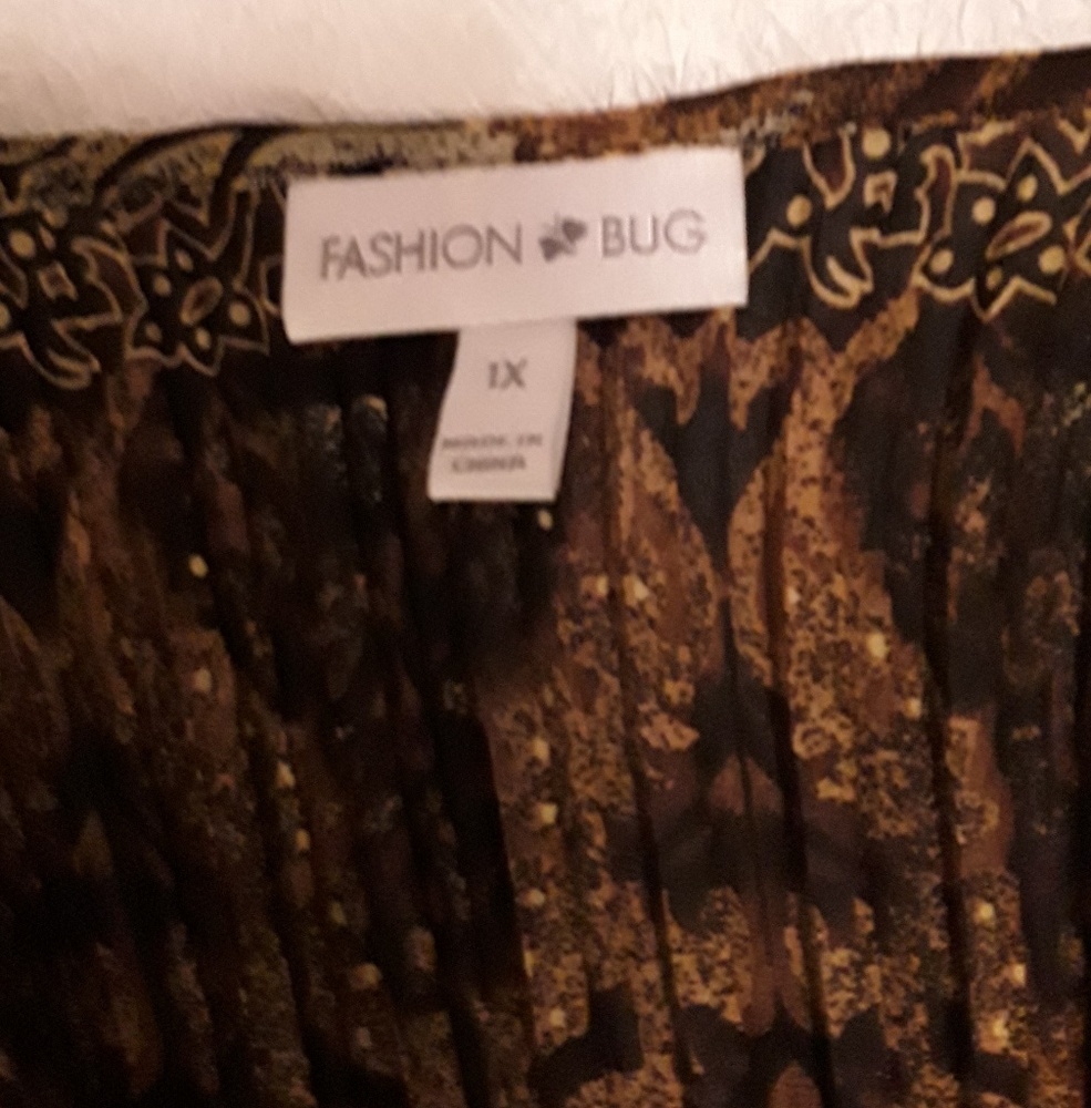 Fashion Bug Womens Top 1X - Picture 4 of 5
